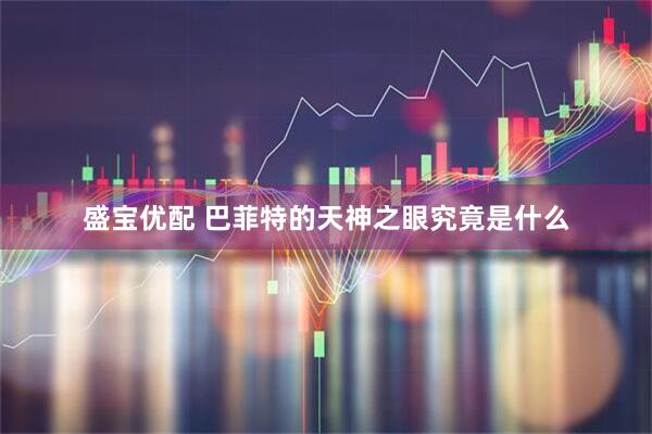 盛宝优配 巴菲特的天神之眼究竟是什么