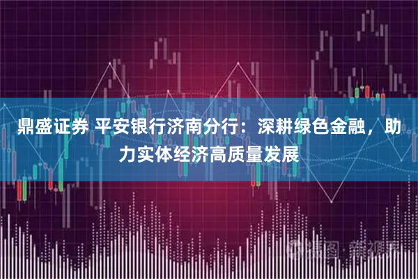 鼎盛证券 平安银行济南分行：深耕绿色金融，助力实体经济高质量发展